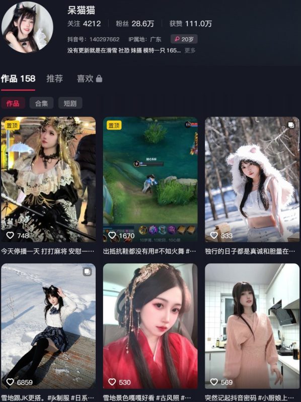 不呆猫(呆猫猫)：微密作品-合集下载-微密岛